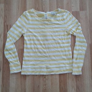 3 for 12🔥Forever 21 Yellow and White Striped Top
